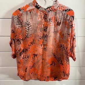 GYPSY 05 – 100% Silk Printed Blouse (S)
